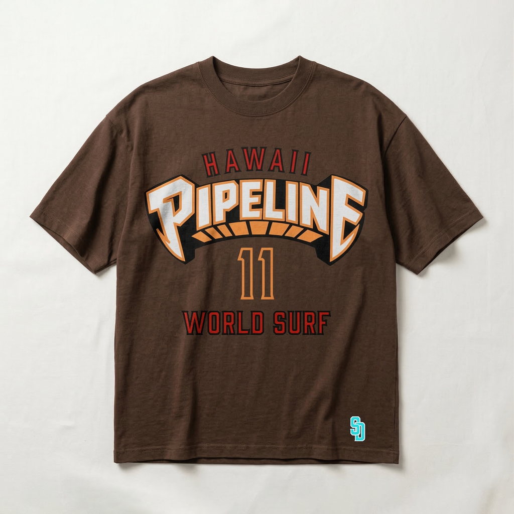 Pipeline Hawaii Street Surf Tshirt